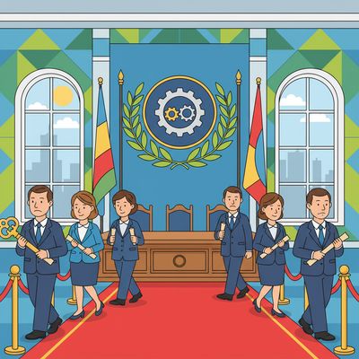 AI-generated image for SAT word decorum