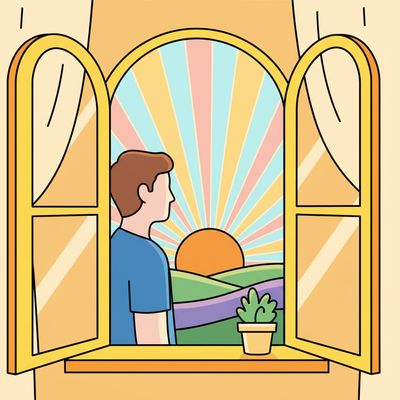 AI-generated image for SAT word deflated