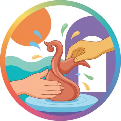 AI-generated image for SAT word descend (from)