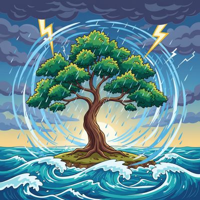 AI-generated image for SAT word despot