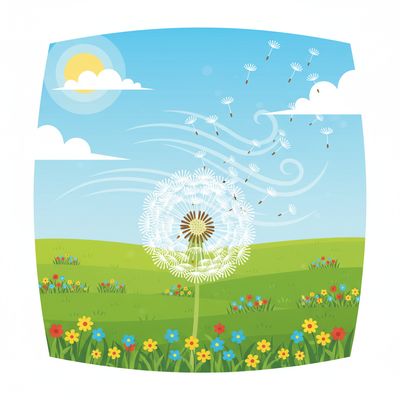 AI-generated image for SAT word diffuse