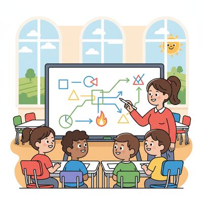 AI-generated image for SAT word disciple