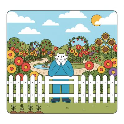 AI-generated image for SAT word discontent