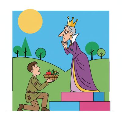 AI-generated image for SAT word disdain