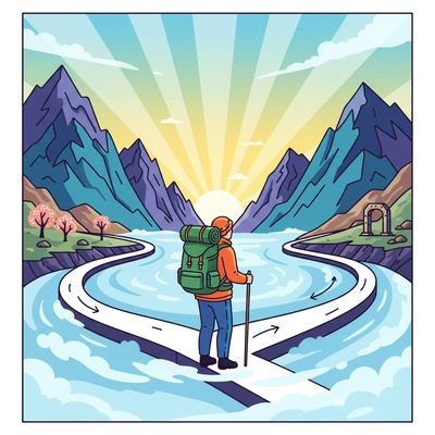 AI-generated image for SAT word disengage