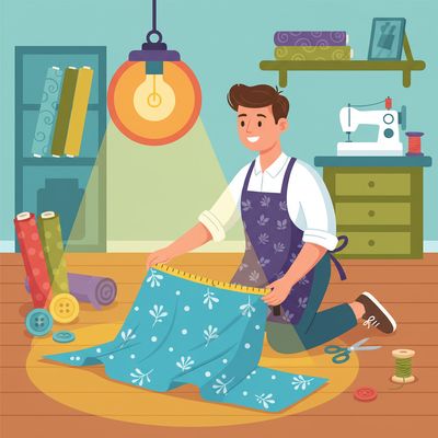 AI-generated image for SAT word disheveled