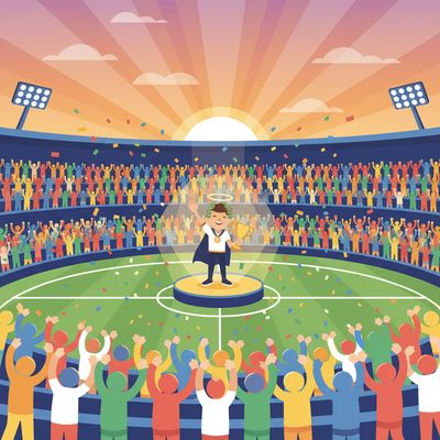 AI-generated image for SAT word disperse