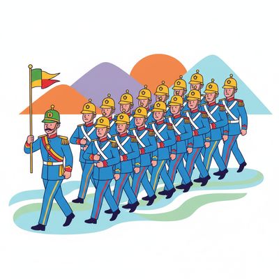 AI-generated image for SAT word dissent