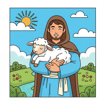 AI-generated image for SAT word docile