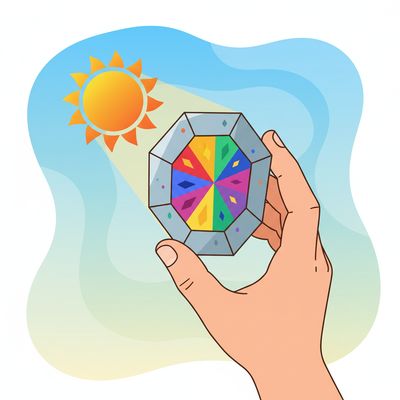 AI-generated image for SAT word down-to-earth