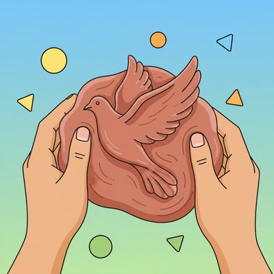 AI-generated image for SAT word edifice