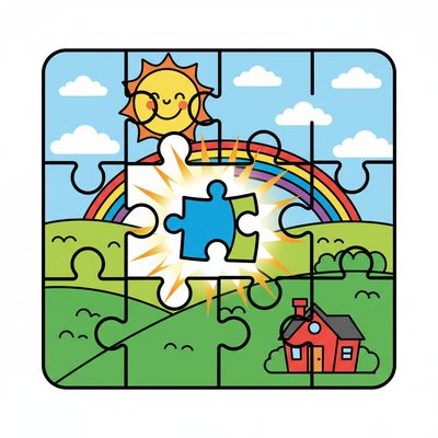 AI-generated image for SAT word emblem