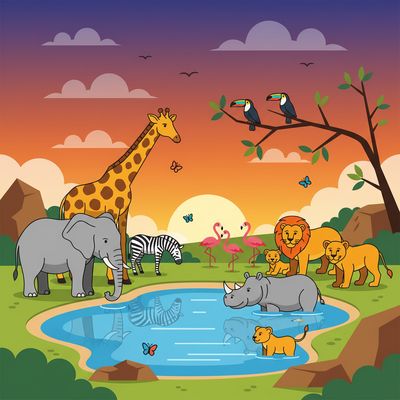 AI-generated image for SAT word endotherm