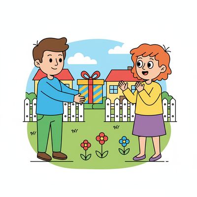 AI-generated image for SAT word endow