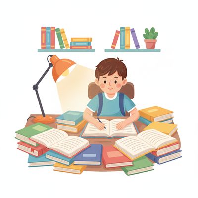 AI-generated image for SAT word engrossing