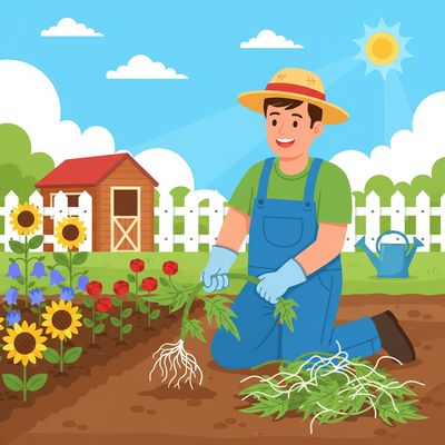 AI-generated image for SAT word eradicate