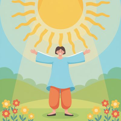 AI-generated image for SAT word eruption