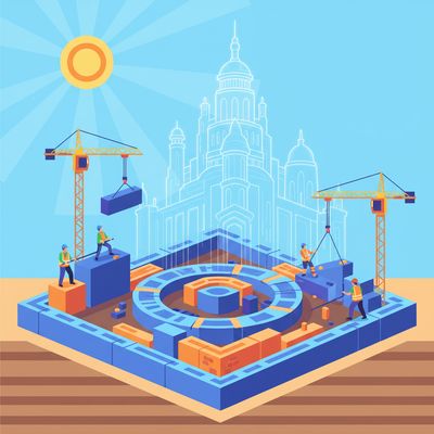 AI-generated image for SAT word establish