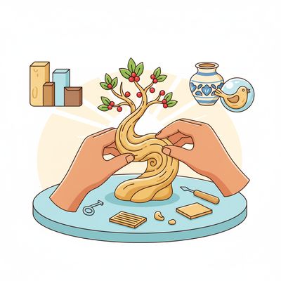 AI-generated image for SAT word esteem