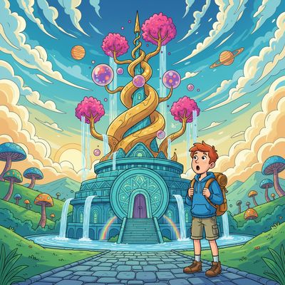 AI-generated image for SAT word estrange