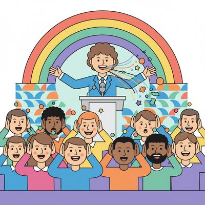 AI-generated image for SAT word evasive