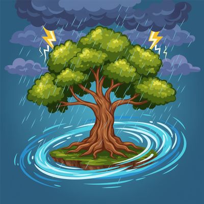 AI-generated image for SAT word evocatively