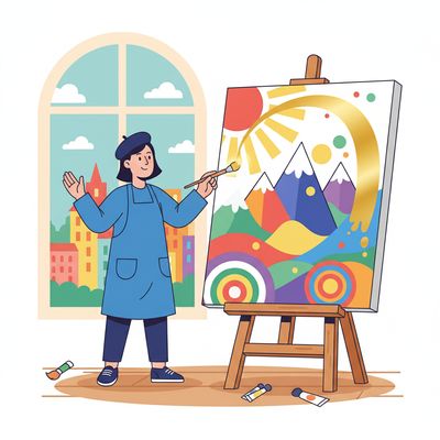 AI-generated image for SAT word exclusively