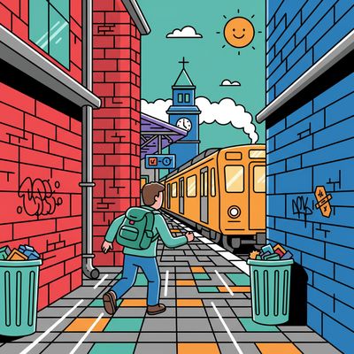 AI-generated image for SAT word expedient