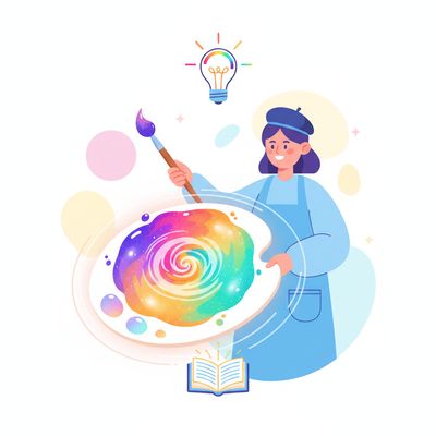 AI-generated image for SAT word fanciful