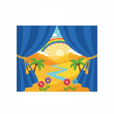 AI-generated image for SAT word favorable