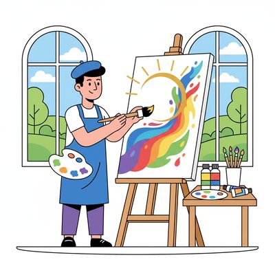 AI-generated image for SAT word feature