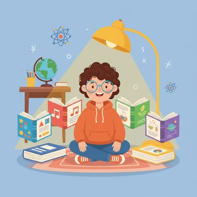 AI-generated image for SAT word fledgling