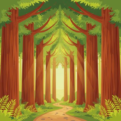 AI-generated image for SAT word foliage