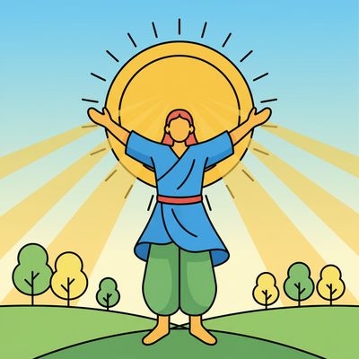 AI-generated image for SAT word foreboding