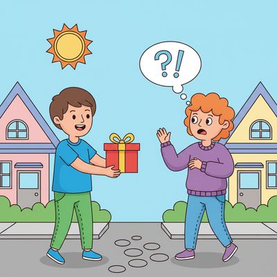 AI-generated image for SAT word foreground