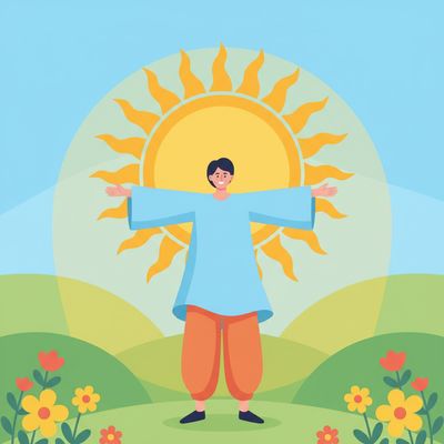 AI-generated image for SAT word foretell