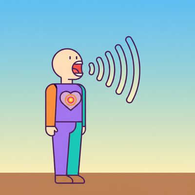 AI-generated image for SAT word forthright