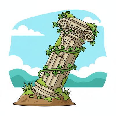 AI-generated image for SAT word frail