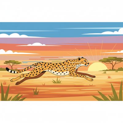 AI-generated image for SAT word frenetic