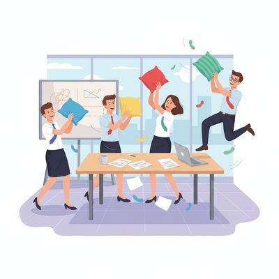 AI-generated image for SAT word frivolous