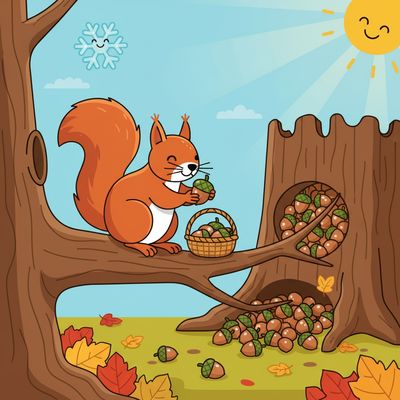 AI-generated image for SAT word frugal