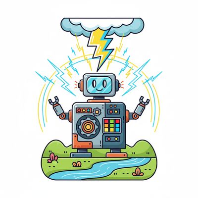 AI-generated image for SAT word galvanize