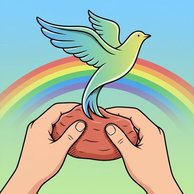 AI-generated image for SAT word gaunt