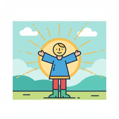 AI-generated image for SAT word genial