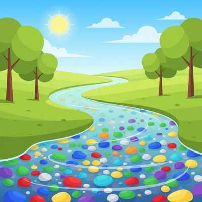 AI-generated image for SAT word glib