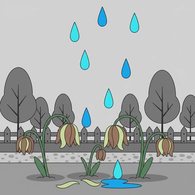 AI-generated image for SAT word grief