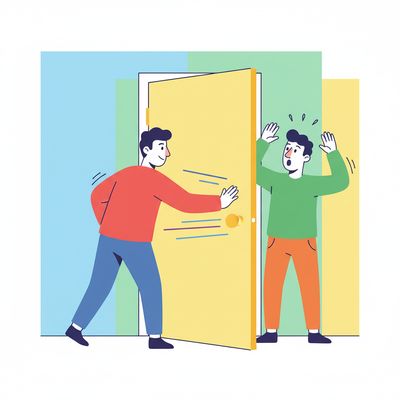 AI-generated image for SAT word gruffly