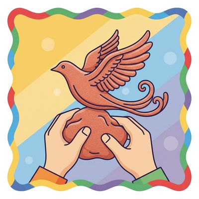 AI-generated image for SAT word haunted