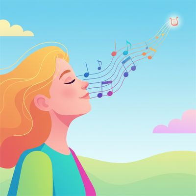 AI-generated image for SAT word hearsay