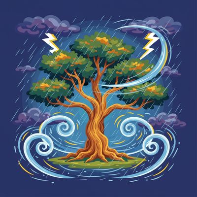 AI-generated image for SAT word heresy